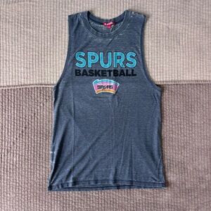 San Antonio Spurs Basketball Tank – Gray – Size S